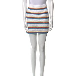 NWT Solid & Striped Womens Medium Crochet‎  Skirt